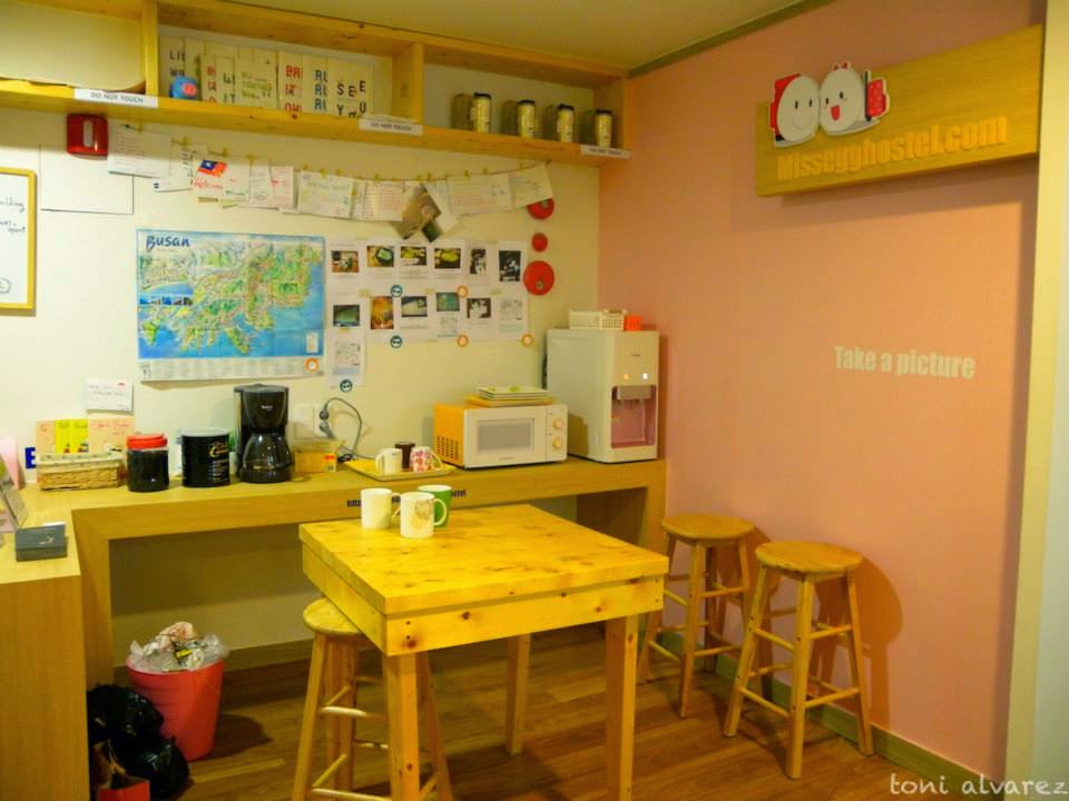 Miss Egg Hostel mini kitchen