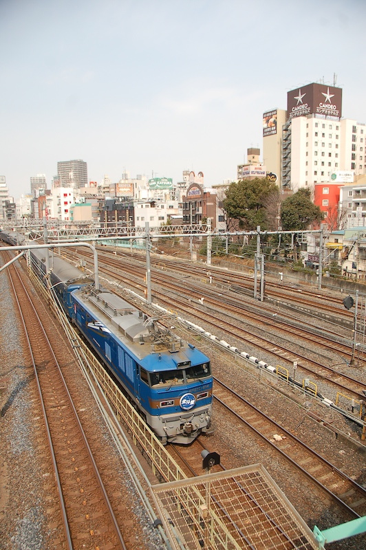 JR Hokutesei in Uguisudani Station