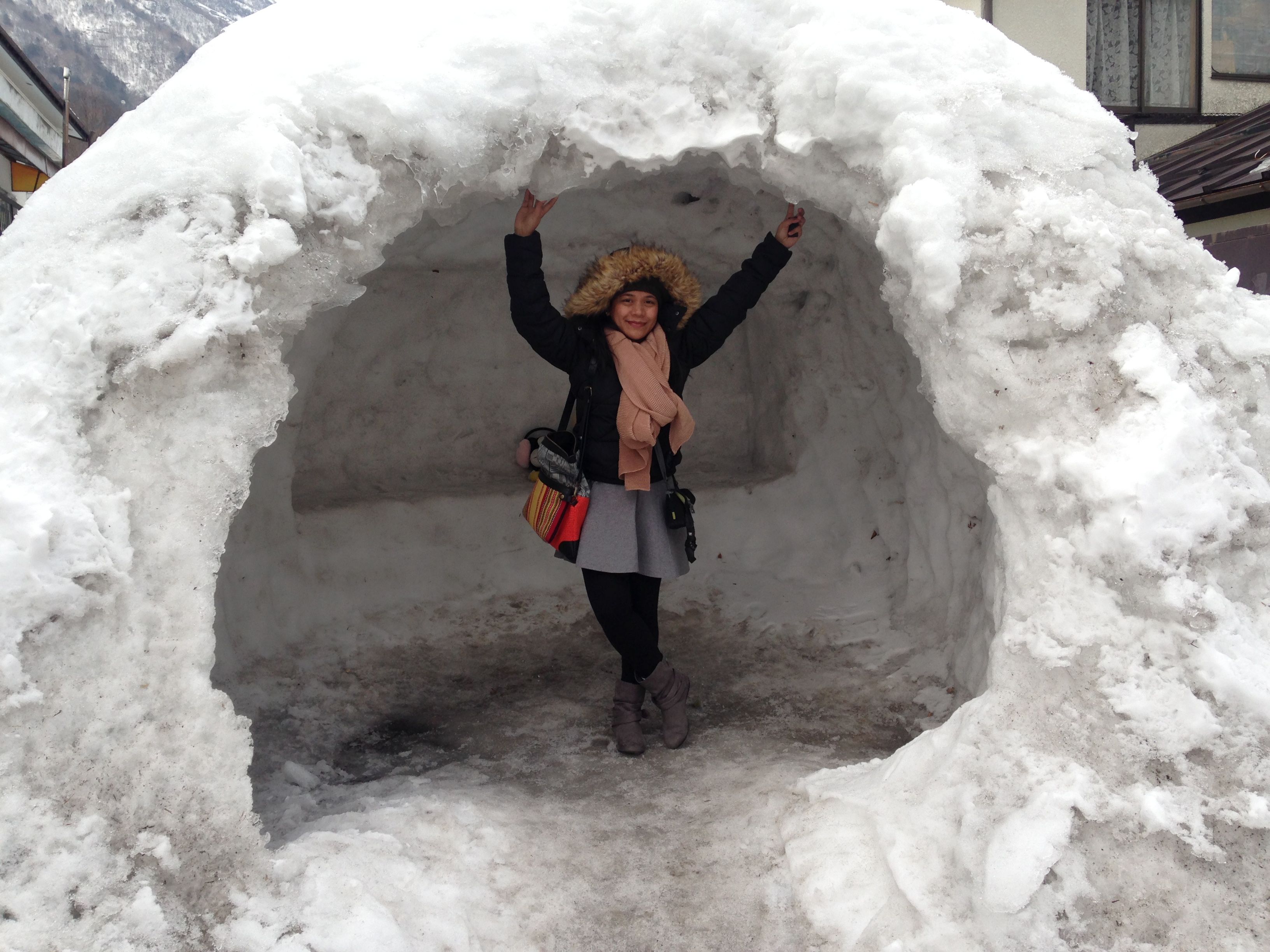 Igloo in Nikko Japan