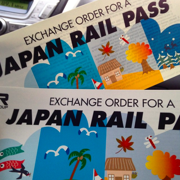 Exchange Order for a JR Pass