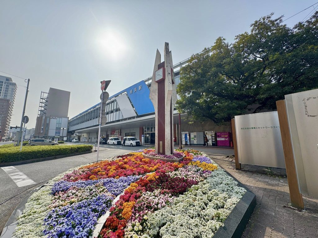 Meinohama Station in Fukuoka