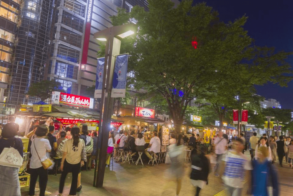 Yatai stalls in Hakata