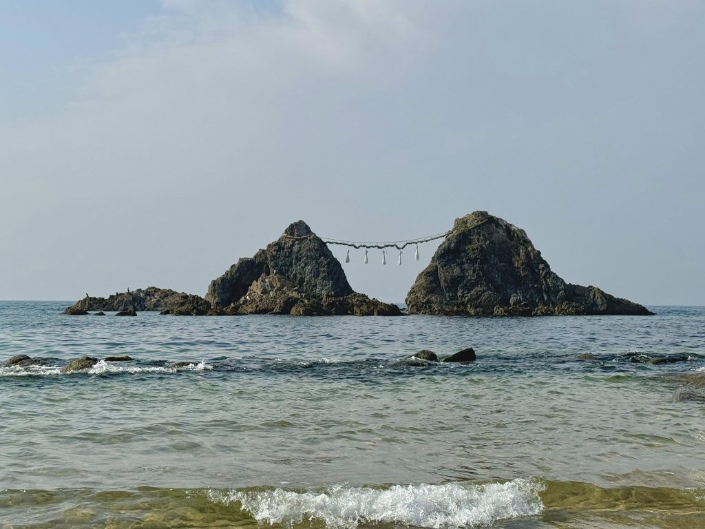 Meoto Iwa or the Wedded Rocks in Itoshima
